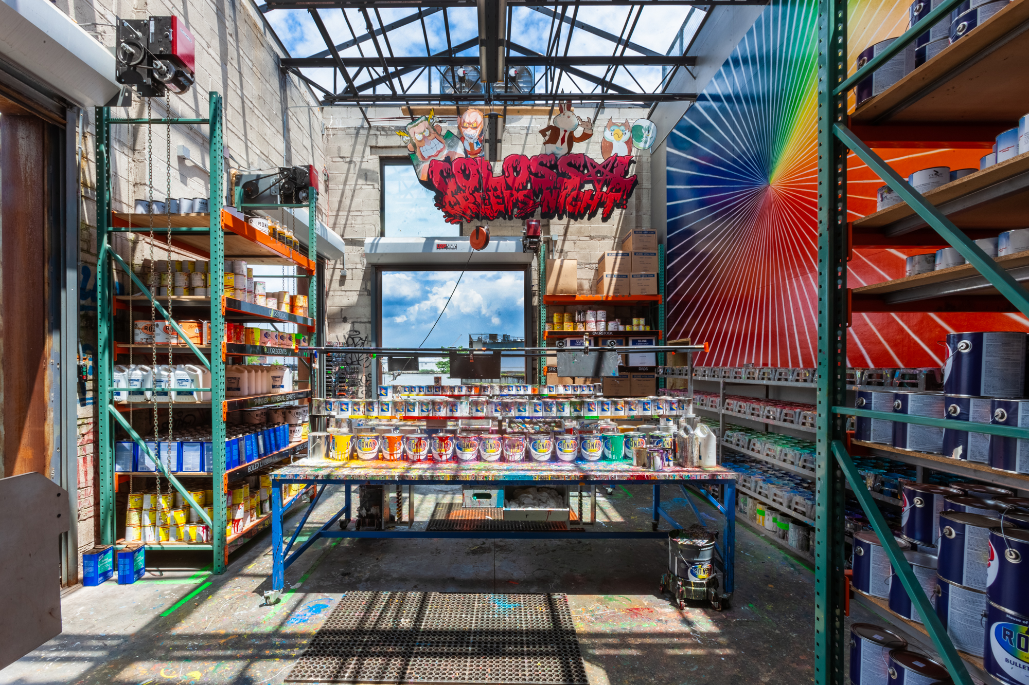 Colossal Media Paint Shop Tour