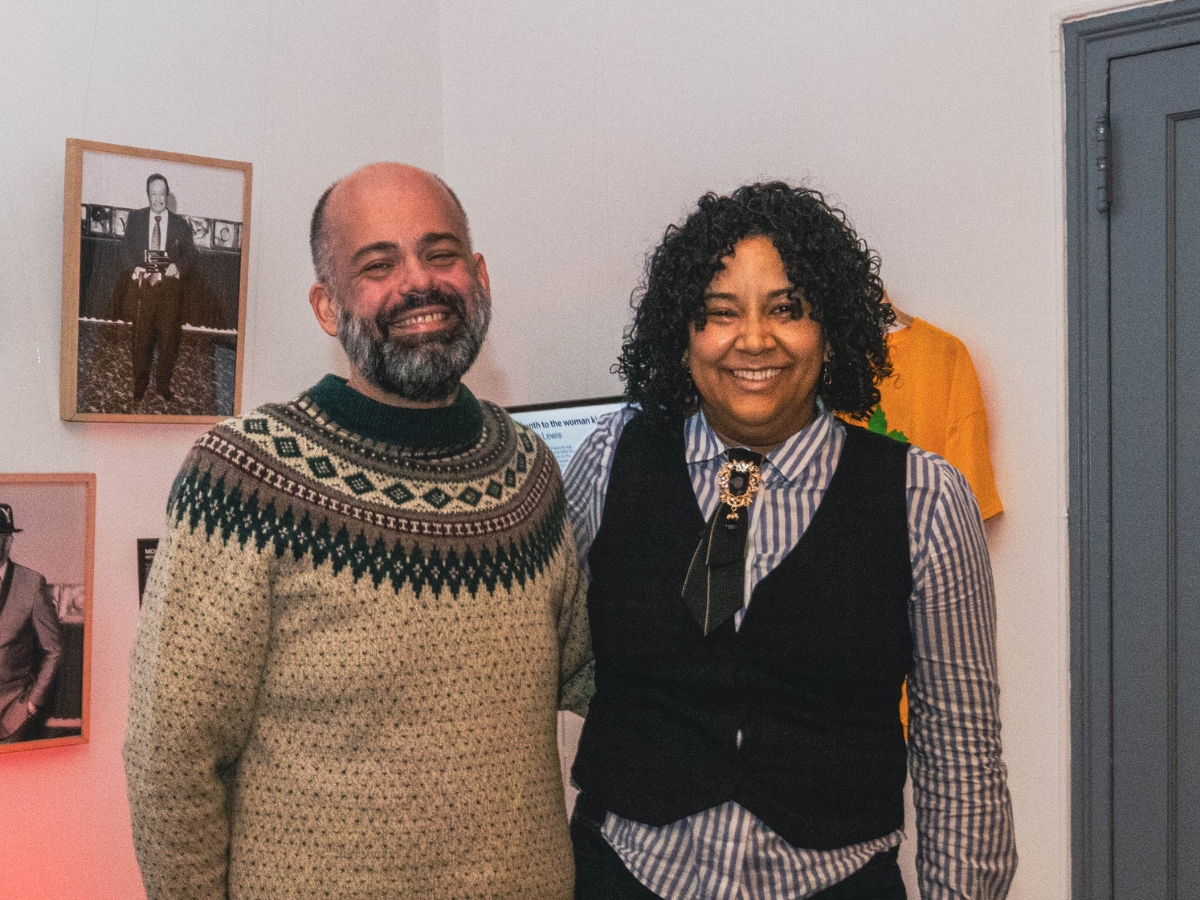 Michael Roque and Alba Cruz, Volunteer Manager